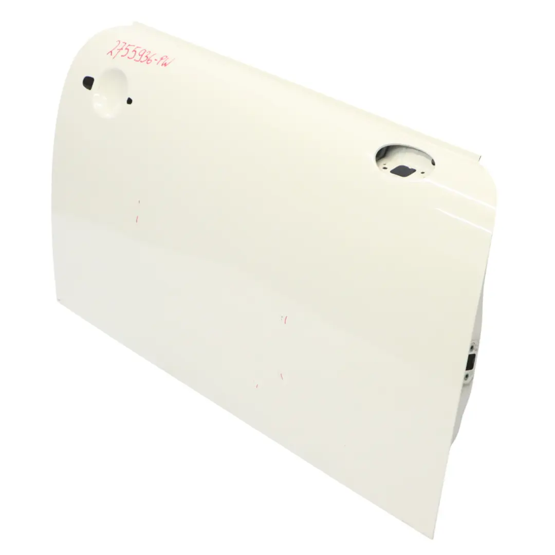 Door Front Right O/S Pepper White - 850 to Mini R55 R56 R57 R58 R59 with Part number 2755936 Mini R55 R56 R57 R58 R59 Door Front Right O/S Pepper White - 850 - SKU 2755936-PW - Part number 2755936