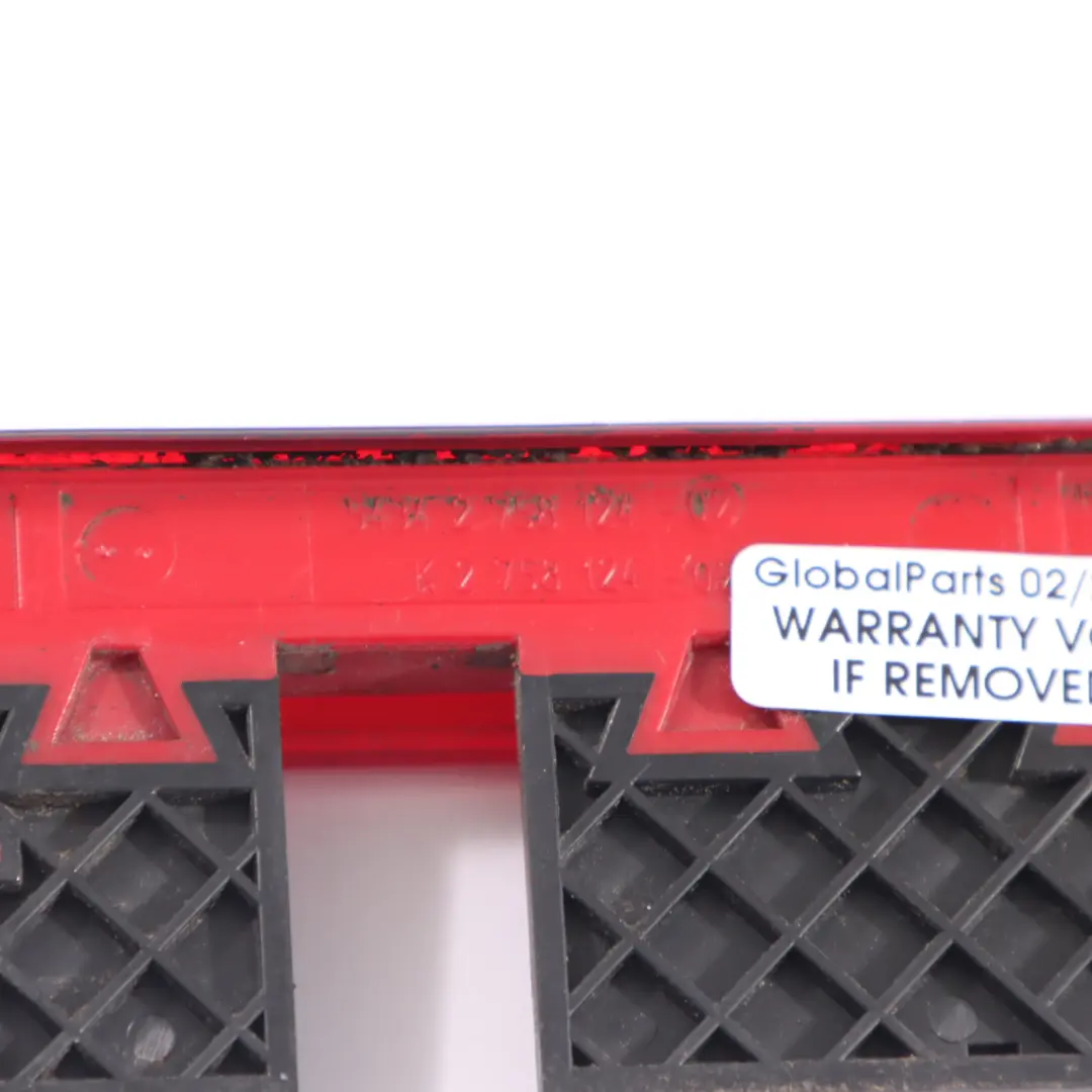 Troisième feu de stop arrière Feu stop rouge pour Mini Cooper One R57 Cabrio à propos du numéro de pièce 2758124 Mini Cooper One R57 Cabrio Troisième feu de stop arrière Feu stop rouge - SKU 2758124-1 - Numéro de pièce 2758124