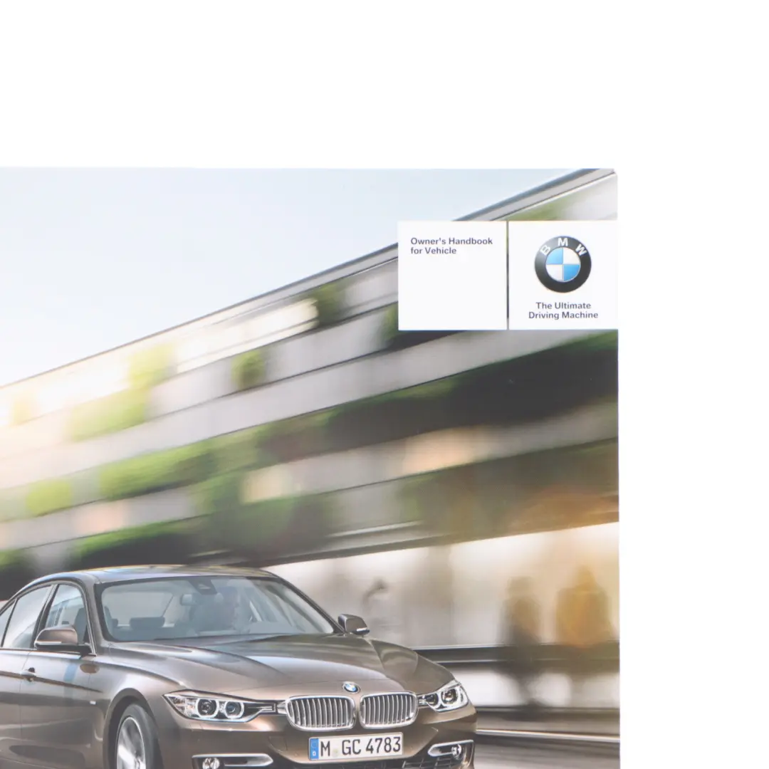 BMW F30 Handbuch Buch Brieftasche Tasche Etui Set - SKU 2911044-1 - Teilenummer 2911044