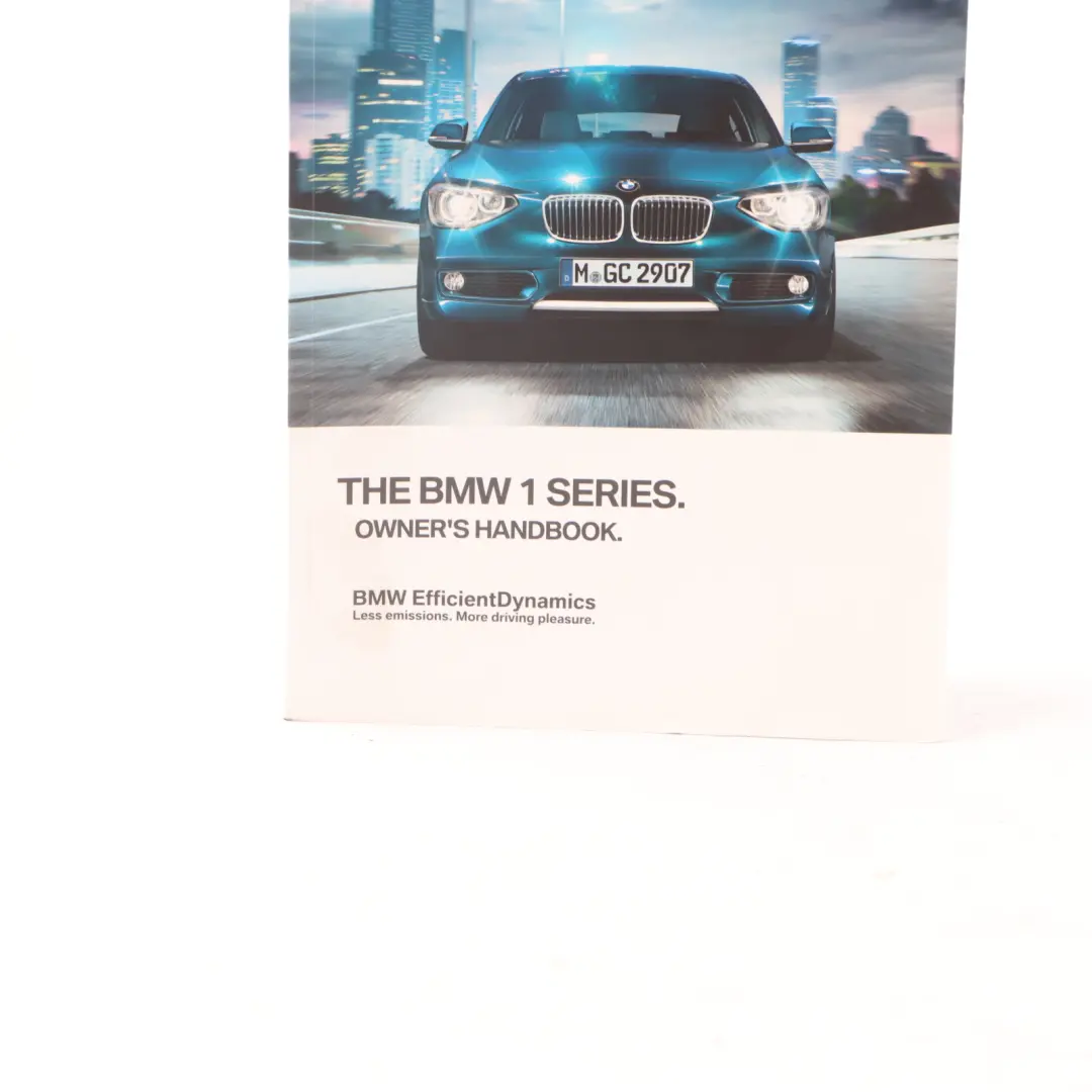 BMW F20 F21 LCI Efficient Dynamics Owner's Handbook - SKU 2927951 - Part number 2927951