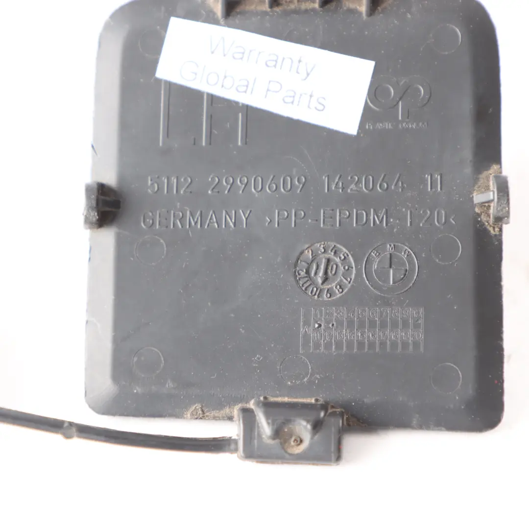 BMW X1 E84 Flap Remolque Ojo Gancho Cubierta Parachoques Trasero Negro - SKU 2990609 - Número de pieza 2990609