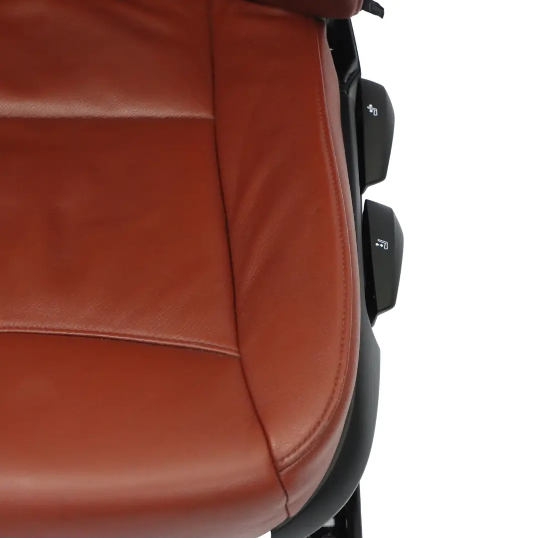 BMW X1 E84 Asiento Delantero Izquierdo Interior Cuero Nevada Rojo Marrón - SKU 2992623-2 - Número de pieza 2992623
