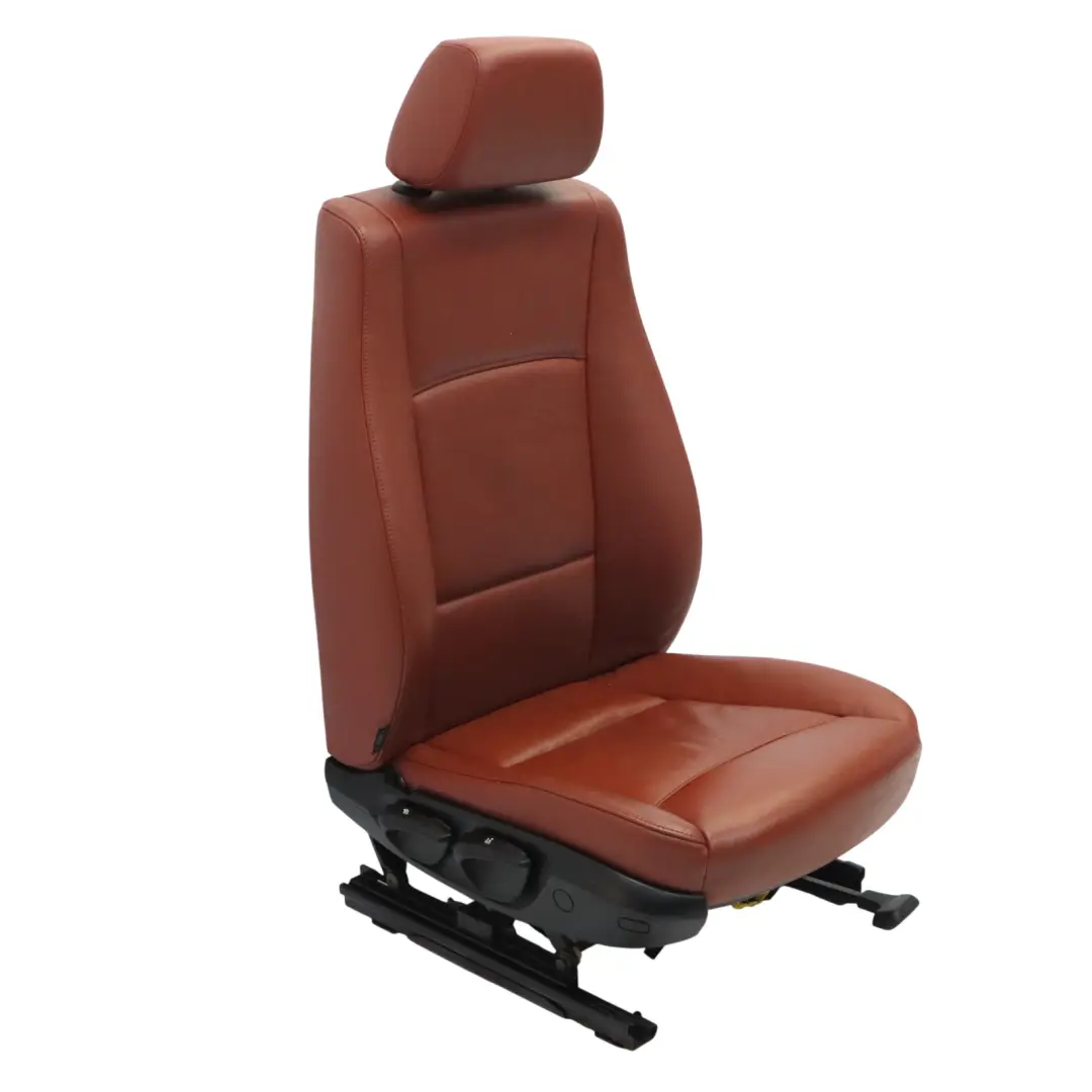BMW X1 E84 Asiento Delantero Derecho Interior Cuero Nevada Rojo Marrón - SKU 2992624-1 - Número de pieza 2992624