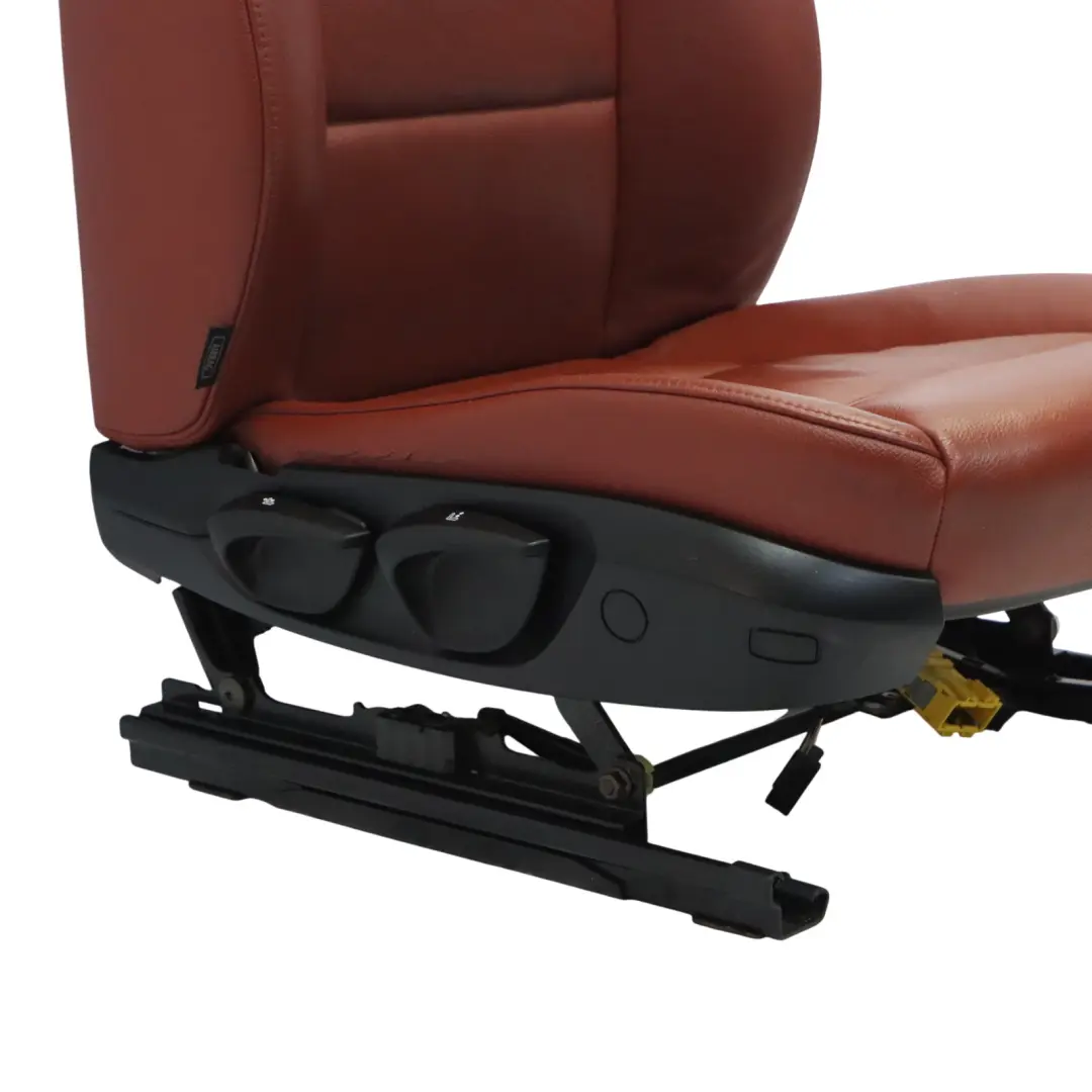 BMW X1 E84 Asiento Delantero Derecho Interior Cuero Nevada Rojo Marrón - SKU 2992624-1 - Número de pieza 2992624