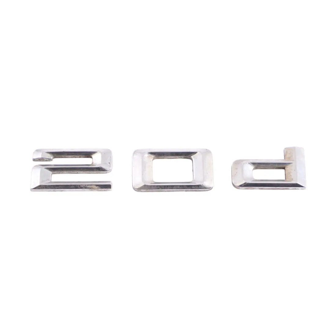 BMW X1 E84 Rear Boot Trunk Lid Adhered Emblem Badge 20d S Drive Lettering - SKU 2993471 - Part number 2993471