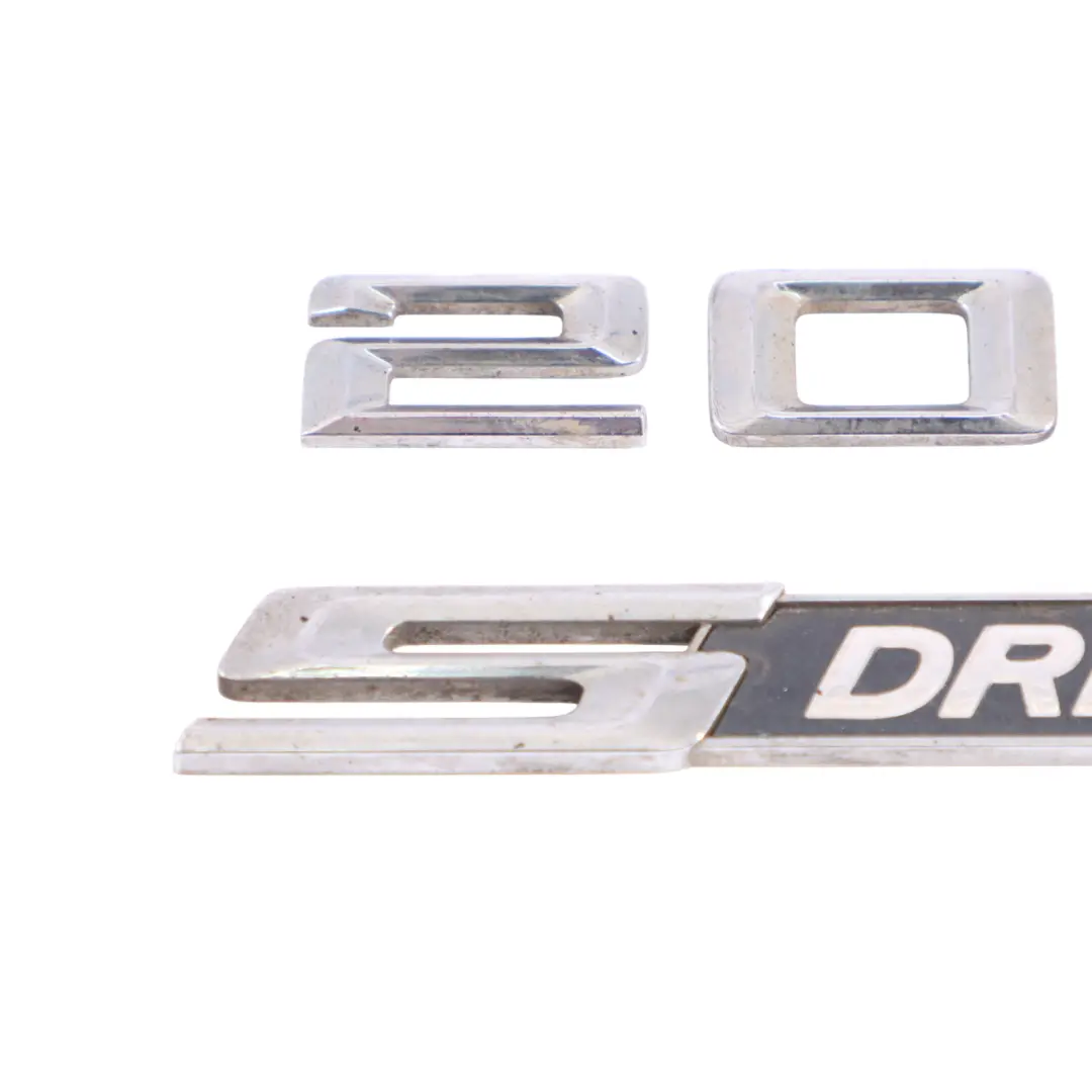 BMW X1 E84 Emblemat Tylnej Klapy Bagażnika 20D S Drive Napis - SKU 2993471 - Numer Części 2993471