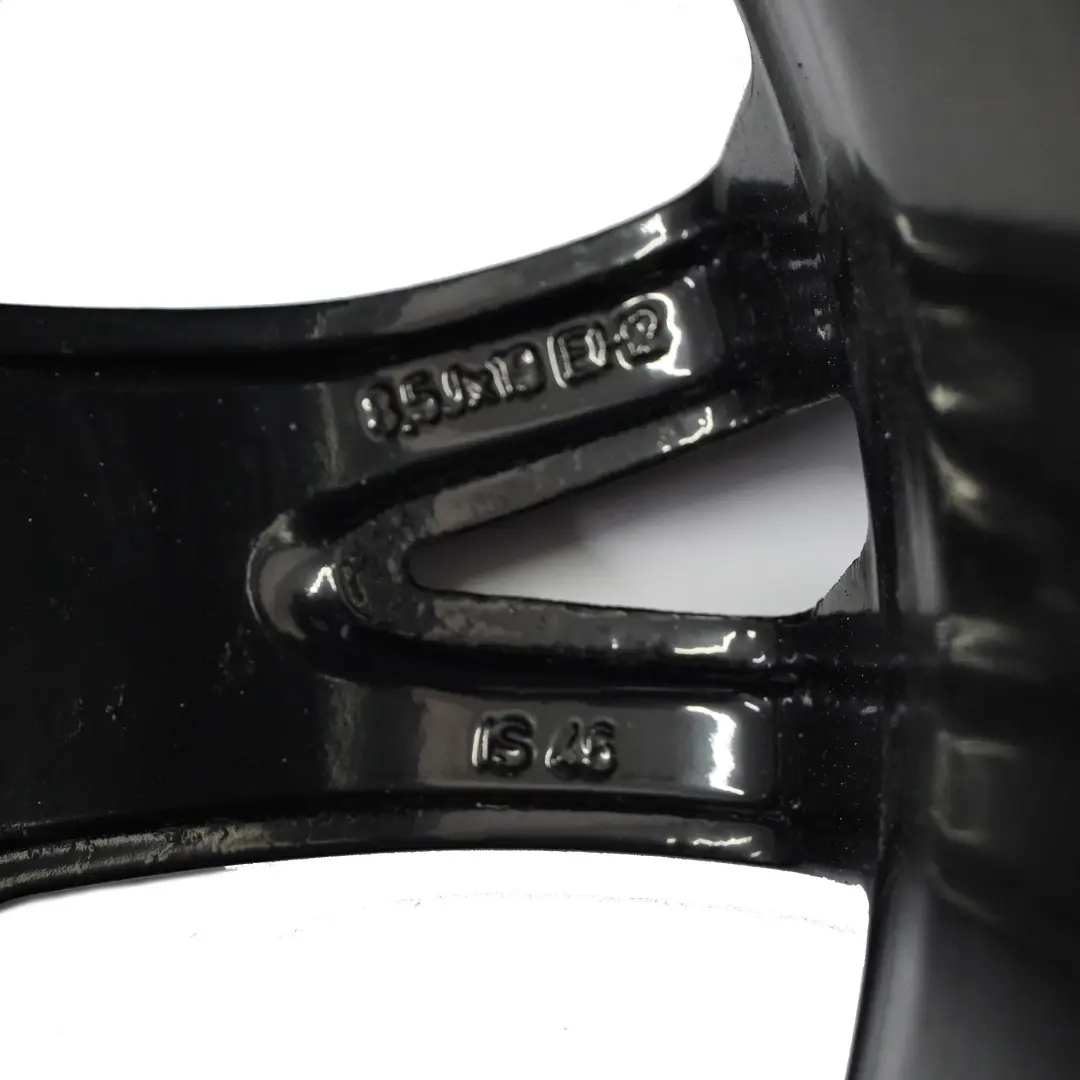 BMW X3 E83 Black Front Wheel Alloy Rim Y-Spoke 191 19" 8,5J ET:46 - SKU 3417267-5 - Part number 3417267