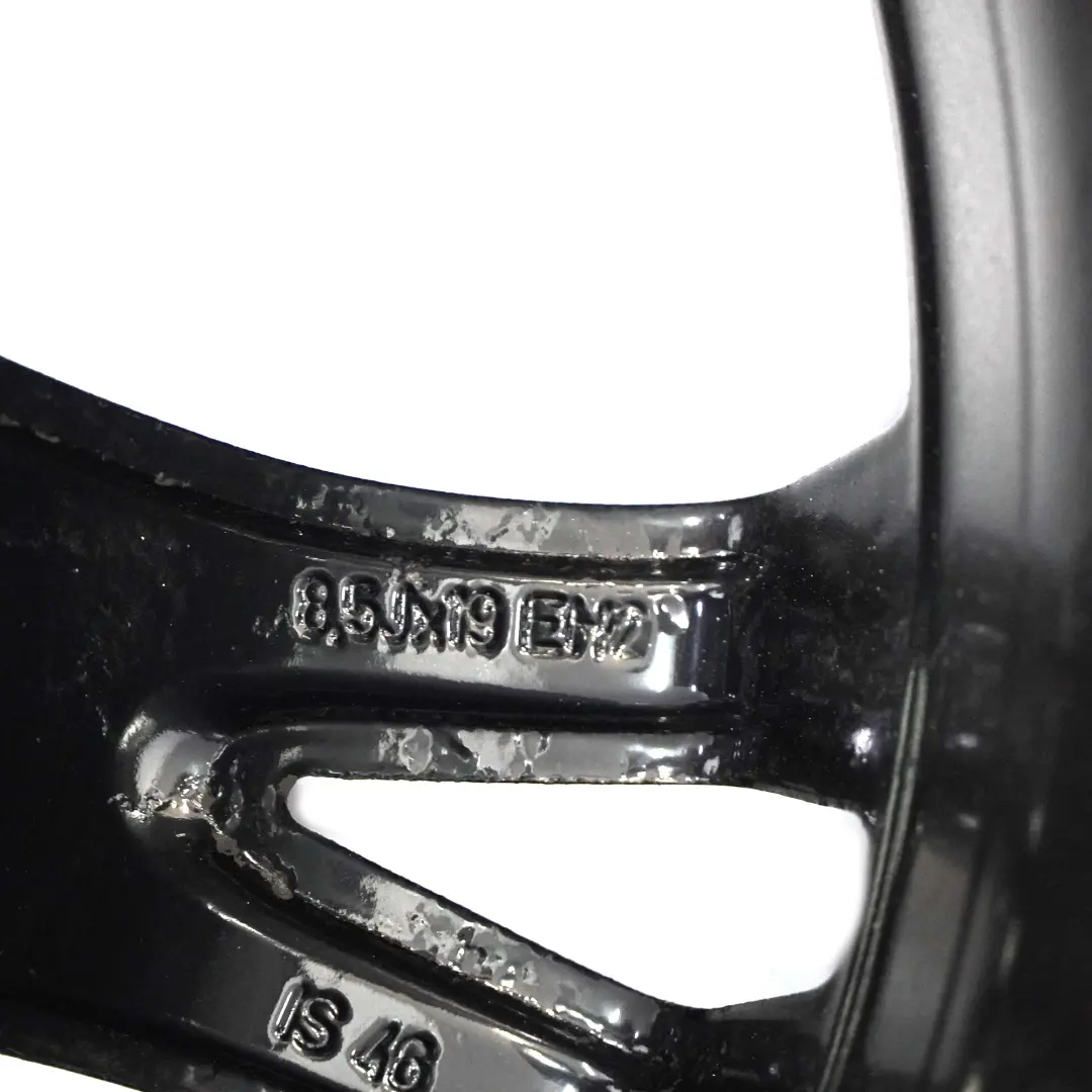 BMW X3 E83 Roue Avant Noire En Alliage Rayons En Y 191 19" 8,5J ET:46 - SKU 3417267-6 - Numéro de pièce 3417267