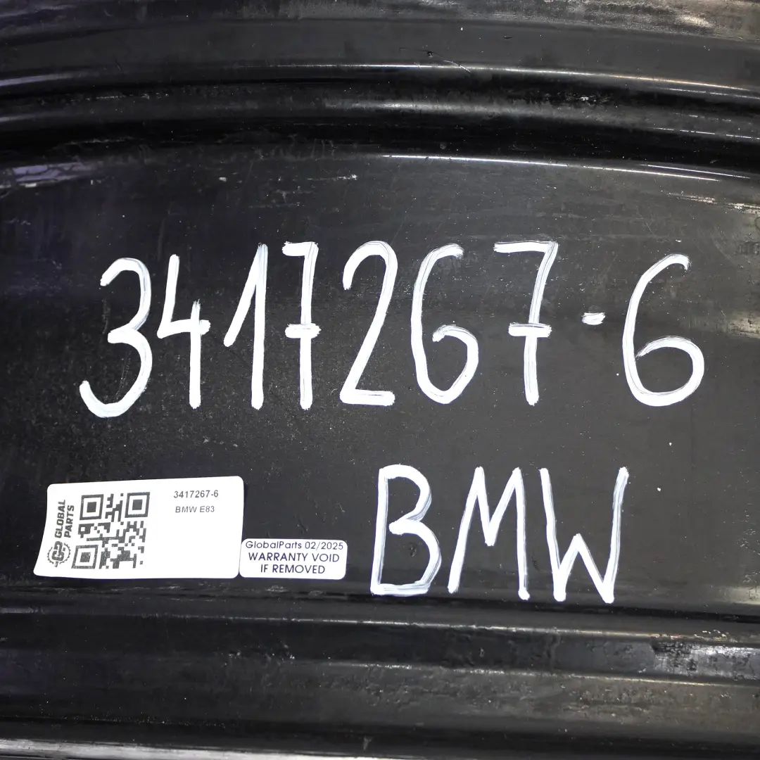 BMW X3 E83 Roue Avant Noire En Alliage Rayons En Y 191 19" 8,5J ET:46 - SKU 3417267-6 - Numéro de pièce 3417267