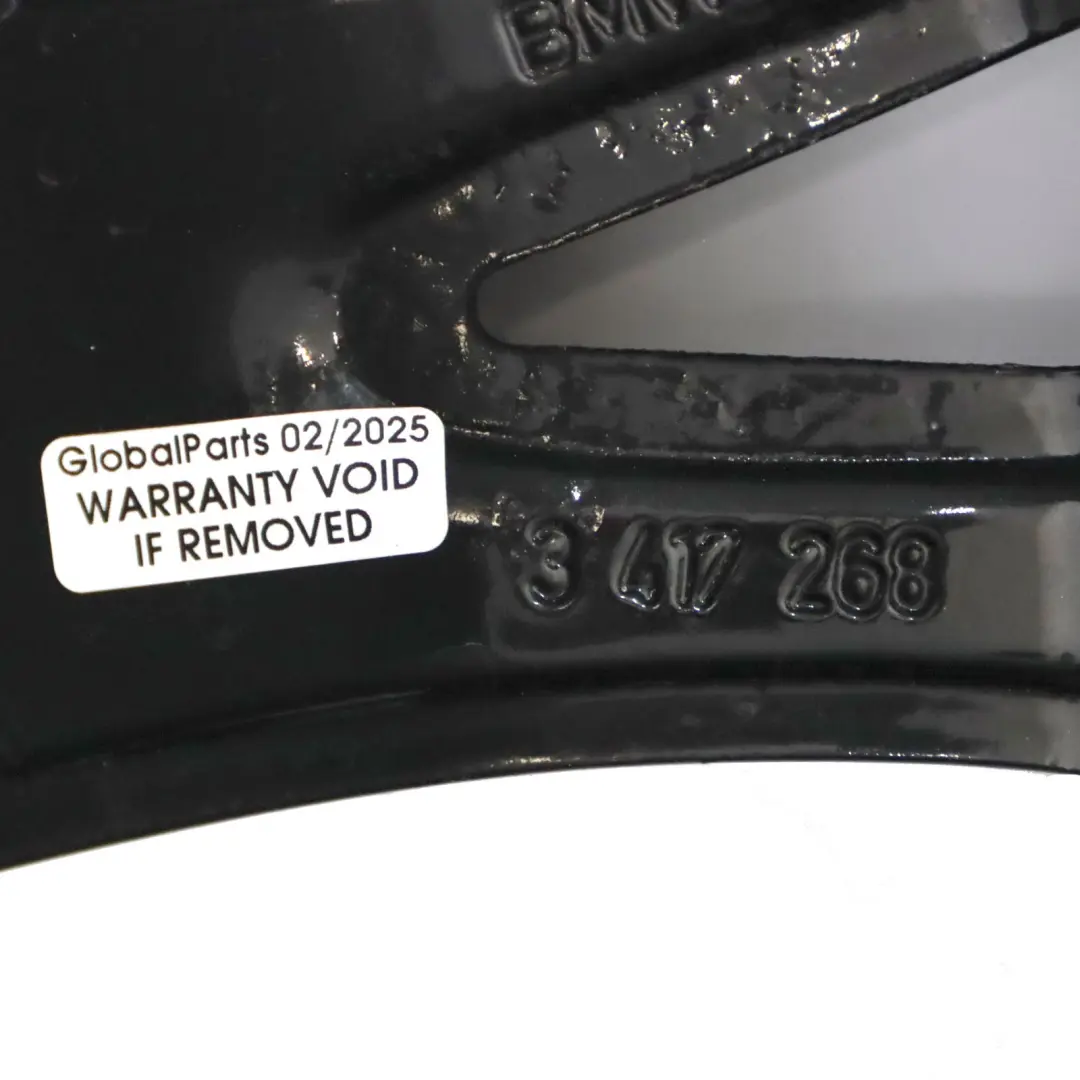 BMW X3 E83 Negro llanta trasera aleación de radios en Y 191 19 "9J ET:51 - SKU 3417268-5 - Número de pieza 3417268