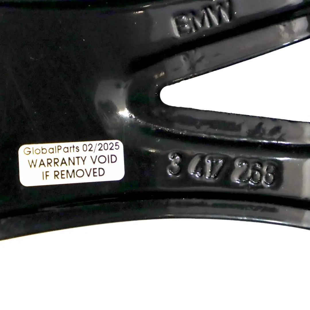 BMW X3 E83 Negro Llanta Trasera Aleación De Radios En Y 191 19 "9J ET:51 - SKU 3417268-6 - Número de pieza 3417268