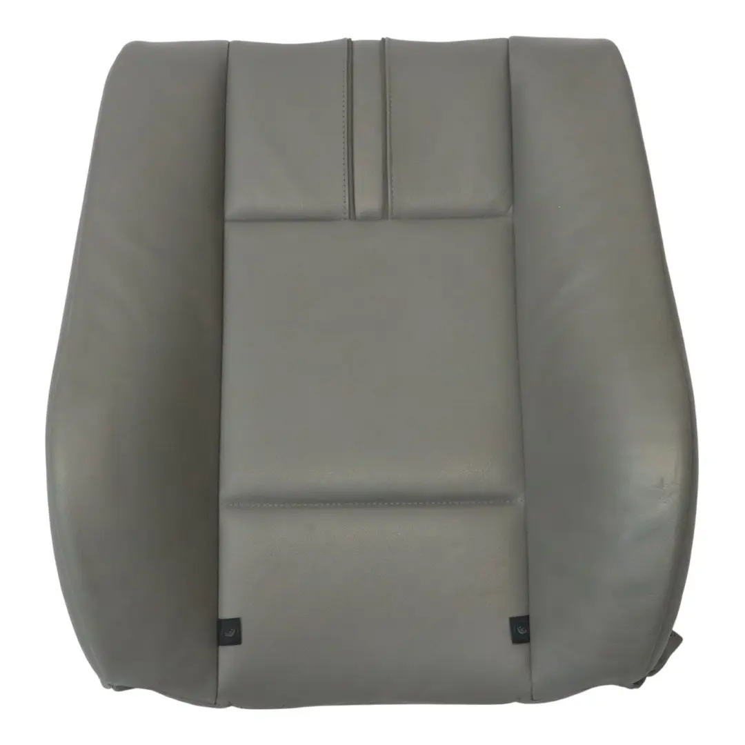 Respaldo Asiento Delantero Izquierdo Derecho Cuero Nevada Gris para BMW E83 con número de pieza 3421901 BMW E83 Respaldo Asiento Delantero Izquierdo Derecho Cuero Nevada Gris - SKU 3421901 - Número de pieza 3421901