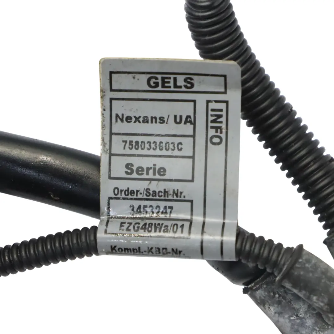 Faisceau Câbles Câblage Module Boîte Vitesses Automatique pour BMW X3 E83 E90 à propos du numéro de pièce 3453247 BMW X3 E83 E90 Faisceau Câbles Câblage Module Boîte Vitesses Automatique - SKU 3453247 - Numéro de pièce 3453247