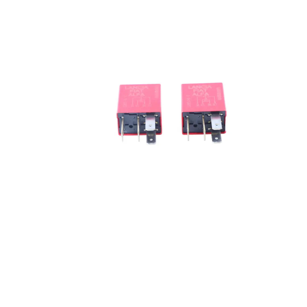 Fiat Alfa Lancia 4 Pin Red Relay Omron 1/11299/85 12V 30A SET - SKU 34F231002 - Part number 34F231002