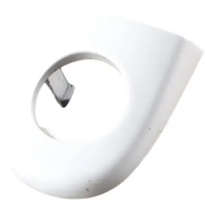Door Key Hole Cap Driver's Side Glacier White Pearl S9R to Audi TT 8J with Part number 3B0837879A Audi TT 8J Door Key Hole Cap Driver's Side Glacier White Pearl S9R - SKU 3B0837879A-MGW - Part number 3B0837879A