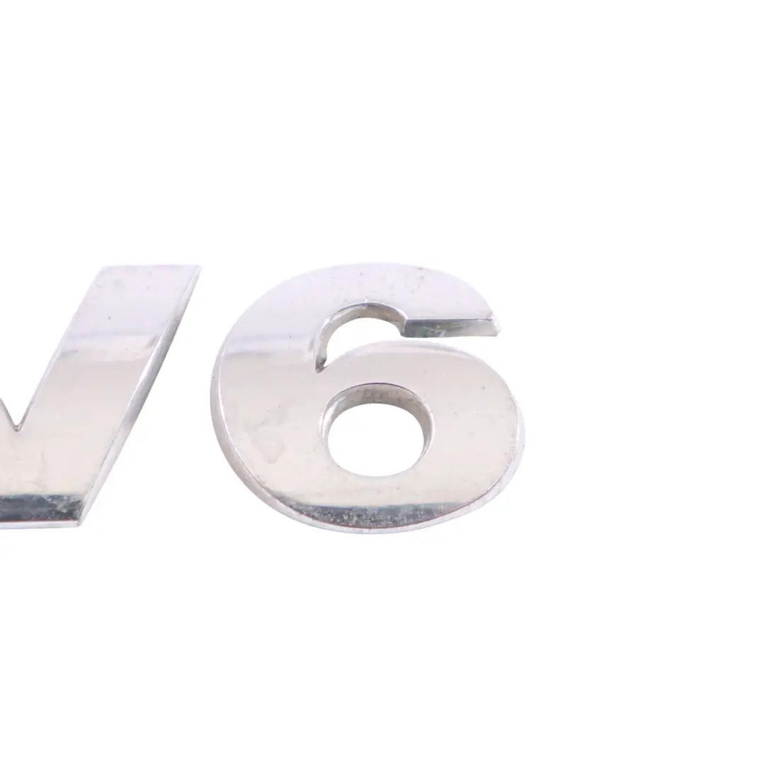 VW Volkswagen Touareg 7L Rear Tailgate Hatch Lettering V6 Label Badge - SKU 3B0853675C - Part number 3B0853675C