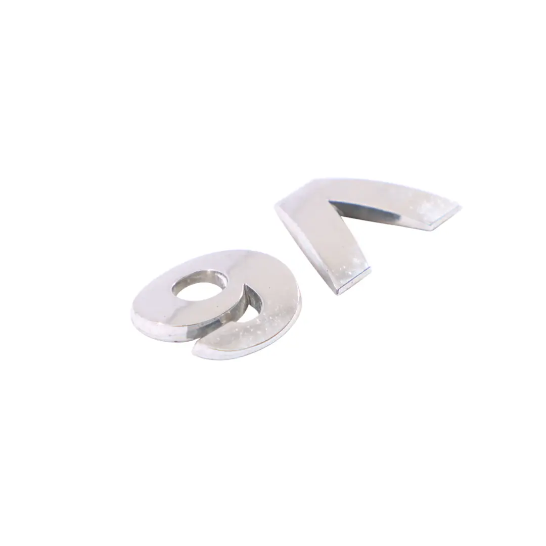 VW Volkswagen Touareg 7L Rear Tailgate Hatch Lettering V6 Label Badge - SKU 3B0853675C - Part number 3B0853675C