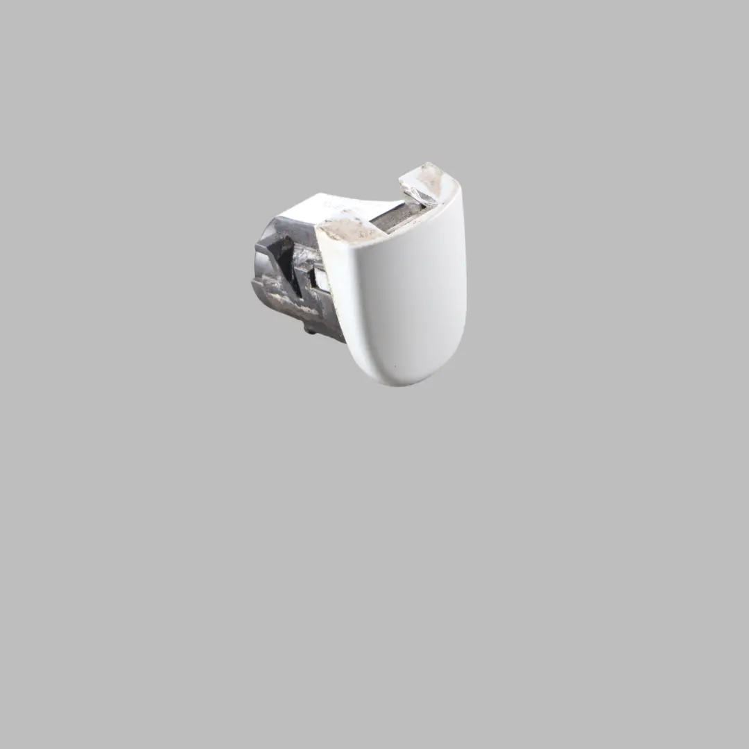 Front Door Handle End Cap Trim Passenger Side Glacier White Pearl S9R to Audi TT 8J with Part number 3B4839879A Audi TT 8J Front Door Handle End Cap Trim Passenger Side Glacier White Pearl S9R - SKU 3B4839879A-MGW - Part number 3B4839879A