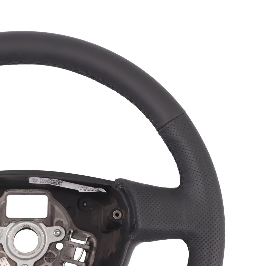 VW Volkswagen Passat B6 NEW Black Leather Steering Wheel - SKU 3C04190911QB-1 - Part number 3C04190911QB