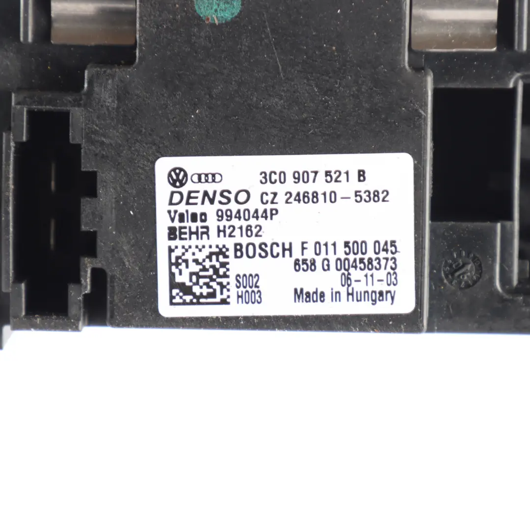 Audi TT 8J Heater Blower Motor Fan Resistor Regulator - SKU 3C0907521B - Part number 3C0907521B