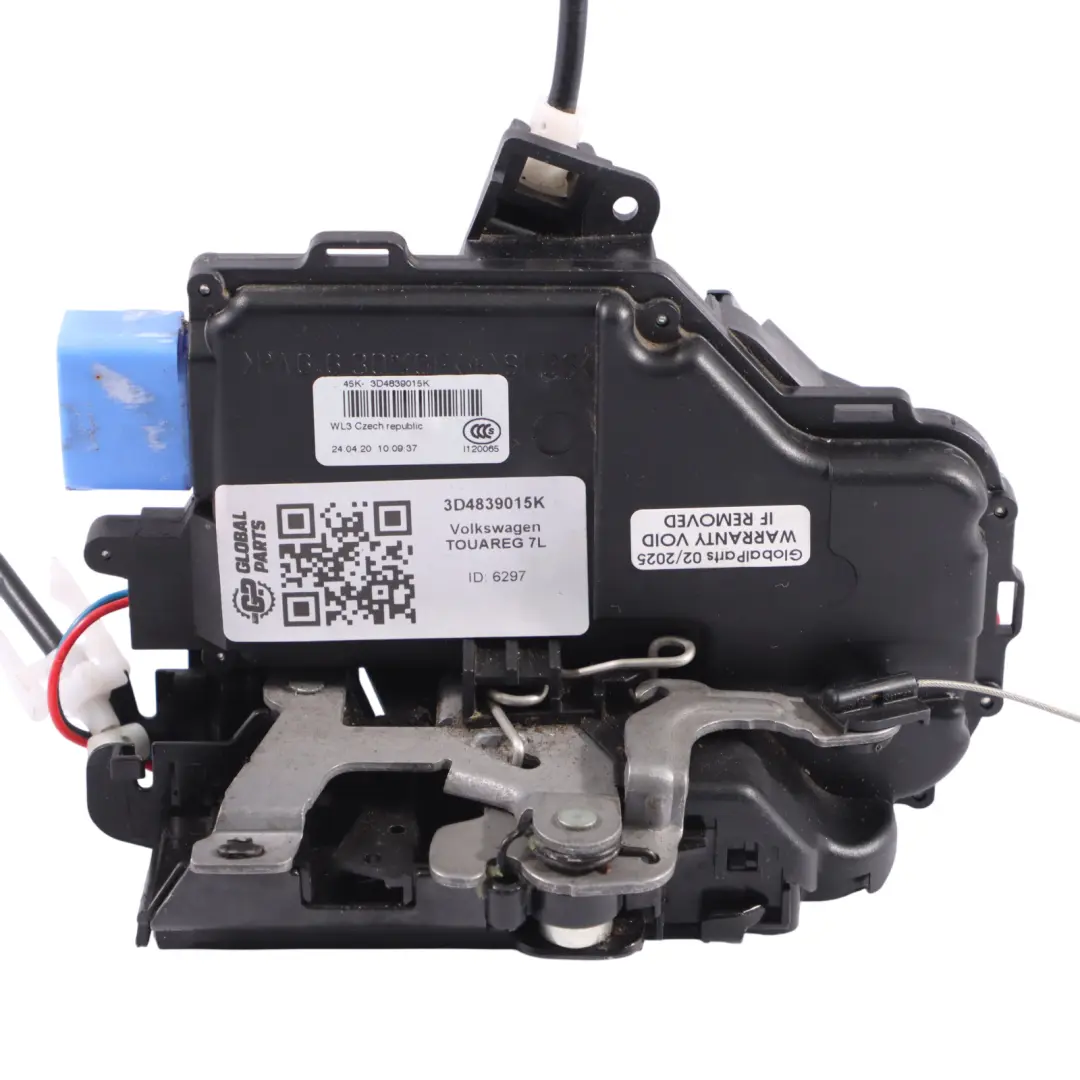 Volkswagen Touareg 7L Hinter Tür Schloss Gelungs Mechanismus Links - SKU 3D4839015K - Teilenummer 3D4839015K