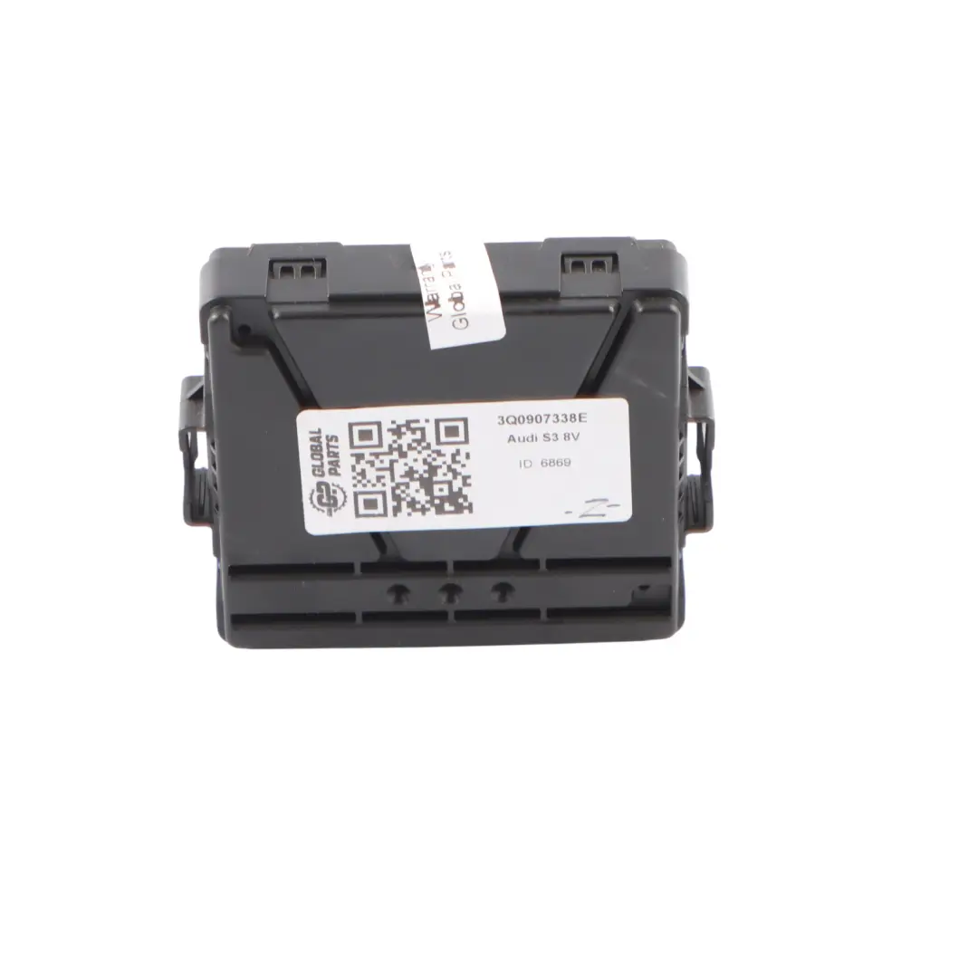 Audi S3 8V Módulo Control Alcance Luces Delanteras ECU - SKU 3Q0907338E - Número de pieza 3Q0907338E
