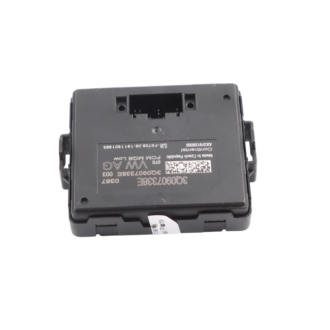 Audi S3 8V Front Scheinwerfer Lampen Bereich Steuer Modul ECU - SKU 3Q0907338E - Teilenummer 3Q0907338E