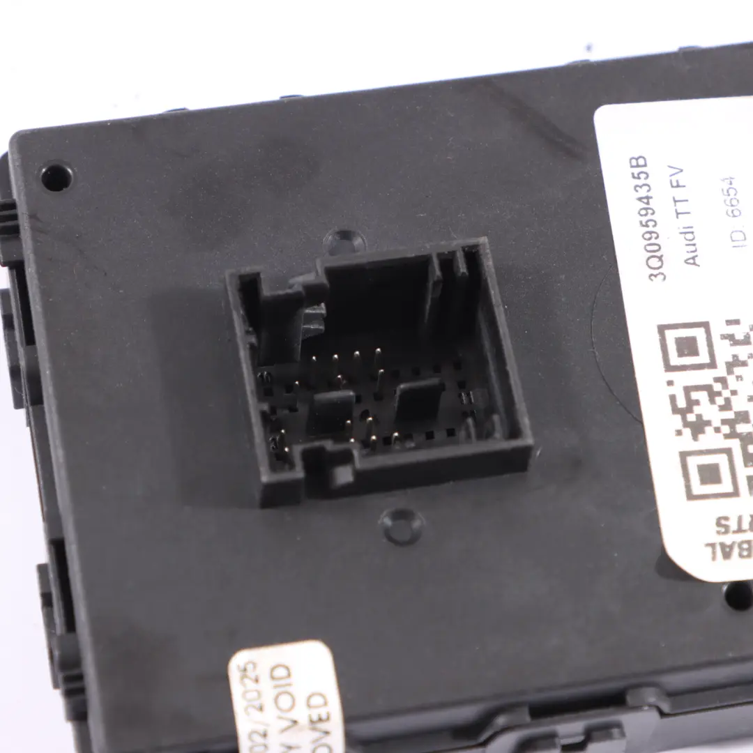 Ingresso Keyless Kessy Modulo Di Controllo ECU per Audi TT FV con numero di parte 3Q0959435B Audi TT FV Ingresso Keyless Kessy Modulo Di Controllo ECU - SKU 3Q0959435B - Numero di parte 3Q0959435B