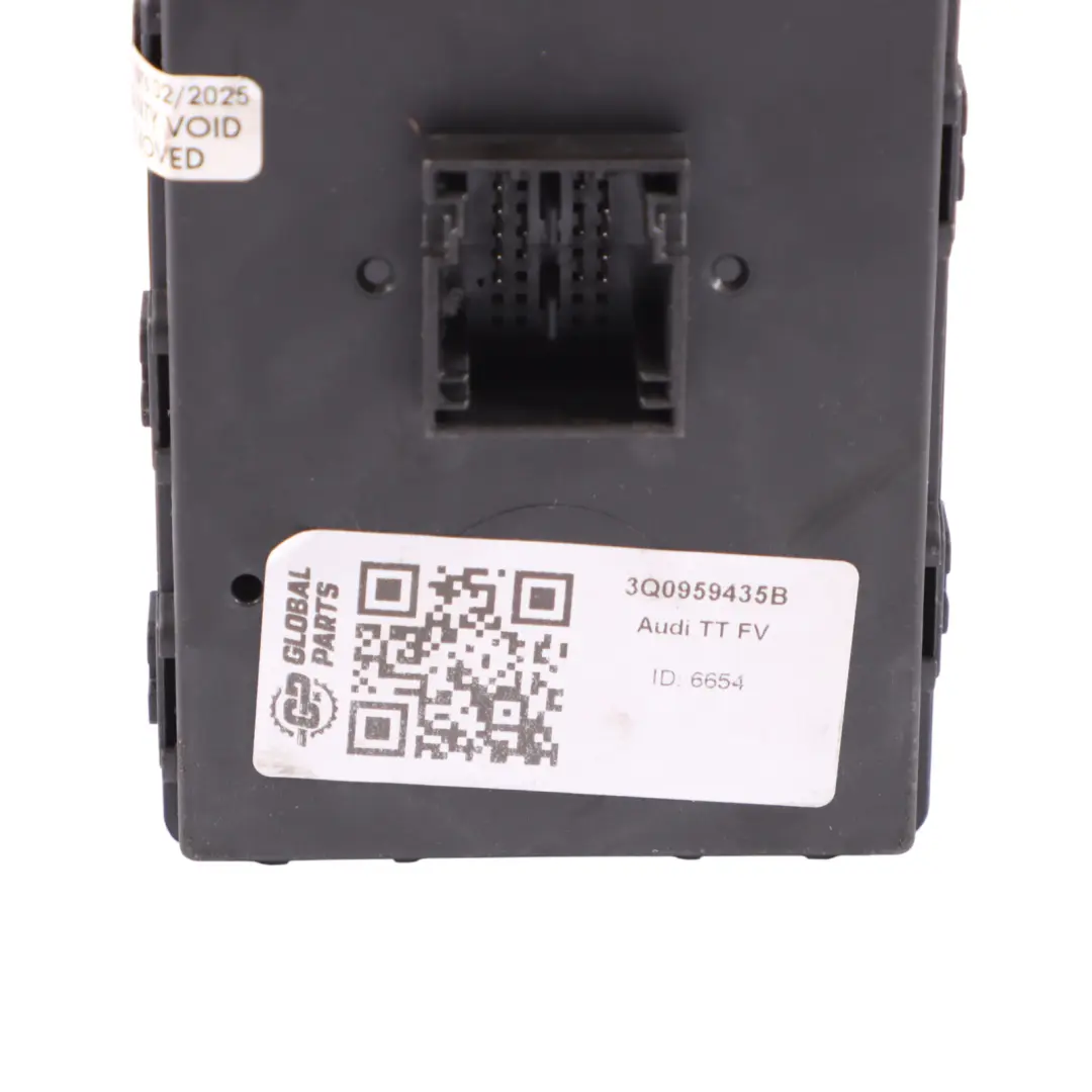 Ingresso Keyless Kessy Modulo Di Controllo ECU per Audi TT FV con numero di parte 3Q0959435B Audi TT FV Ingresso Keyless Kessy Modulo Di Controllo ECU - SKU 3Q0959435B - Numero di parte 3Q0959435B