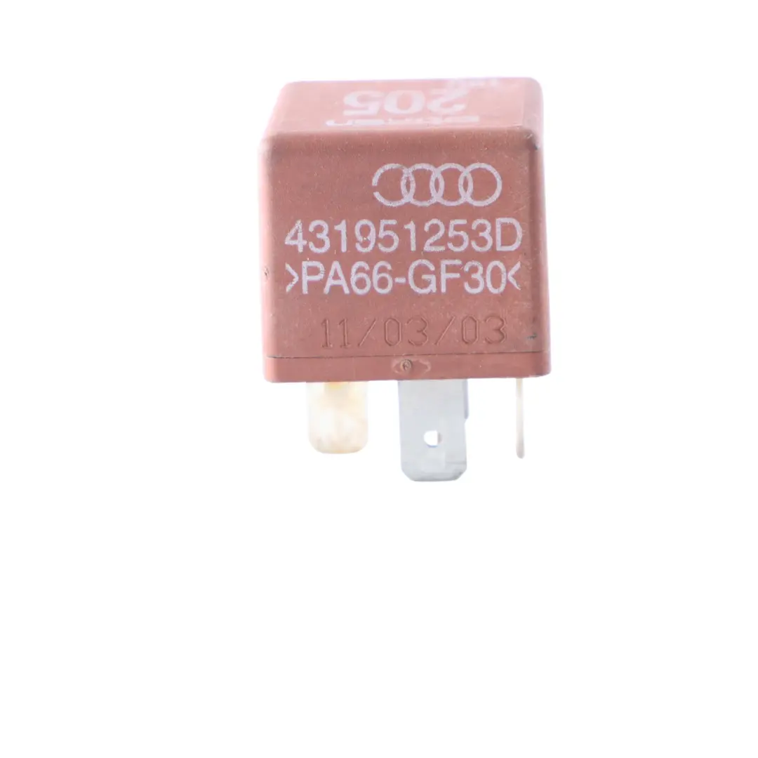 8N Relay Unit Module to Audi TT with Part number 431951253D Audi TT 8N Relay Unit Module - SKU 431951253D - Part number 431951253D