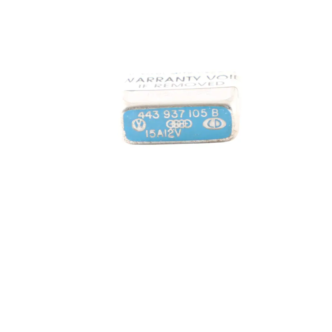 Volkswagen Audi Skoda Seat Thermal Fuse Relay Amp 15A 12V - SKU 443937105B-1 - Part number 443937105B