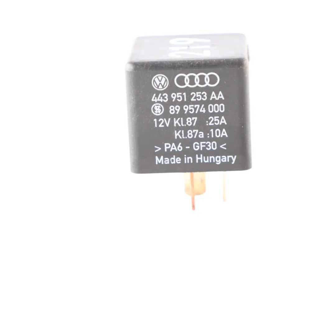 Unit Module 219 899574000 to Volkswagen Audi Skoda Relay with Part number 443951253AA Volkswagen Audi Skoda Relay Unit Module 219 899574000 - SKU 443951253AA - Part number 443951253AA