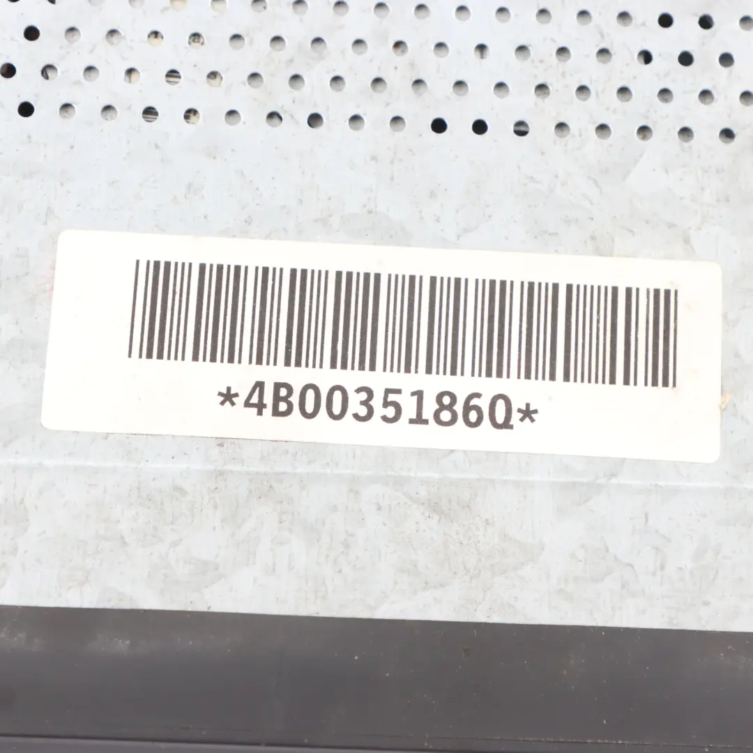 8N Radio Media Player Audio CD Head Unit Player Concert to Audi TT with Part number 4B0035186Q Audi TT 8N Radio Media Player Audio CD Head Unit Player Concert - SKU 4B0035186Q - Part number 4B0035186Q