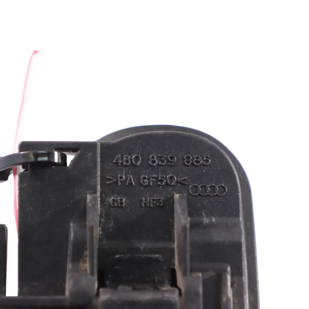 Audi A3 8P Tür Griff Hinten Links Rechts Grab Phantom Schwarz - Z9Y - SKU 4B0839885-PHB - Teilenummer 4B0839885