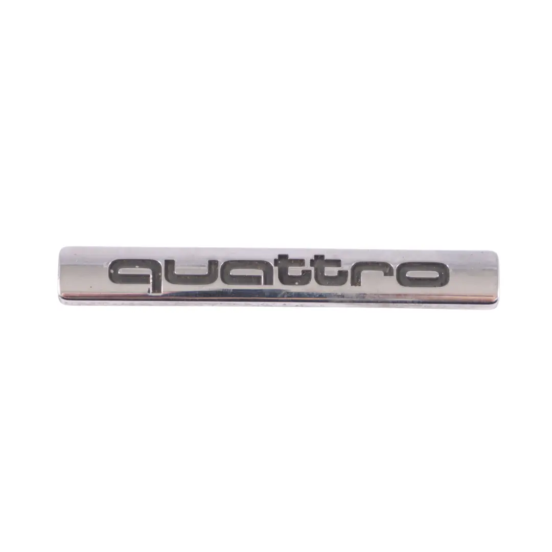 Audi Q5 8R portellone posteriore bagagliaio emblema logo QUATTRO - SKU 4B0853737D - Numero di parte 4B0853737D