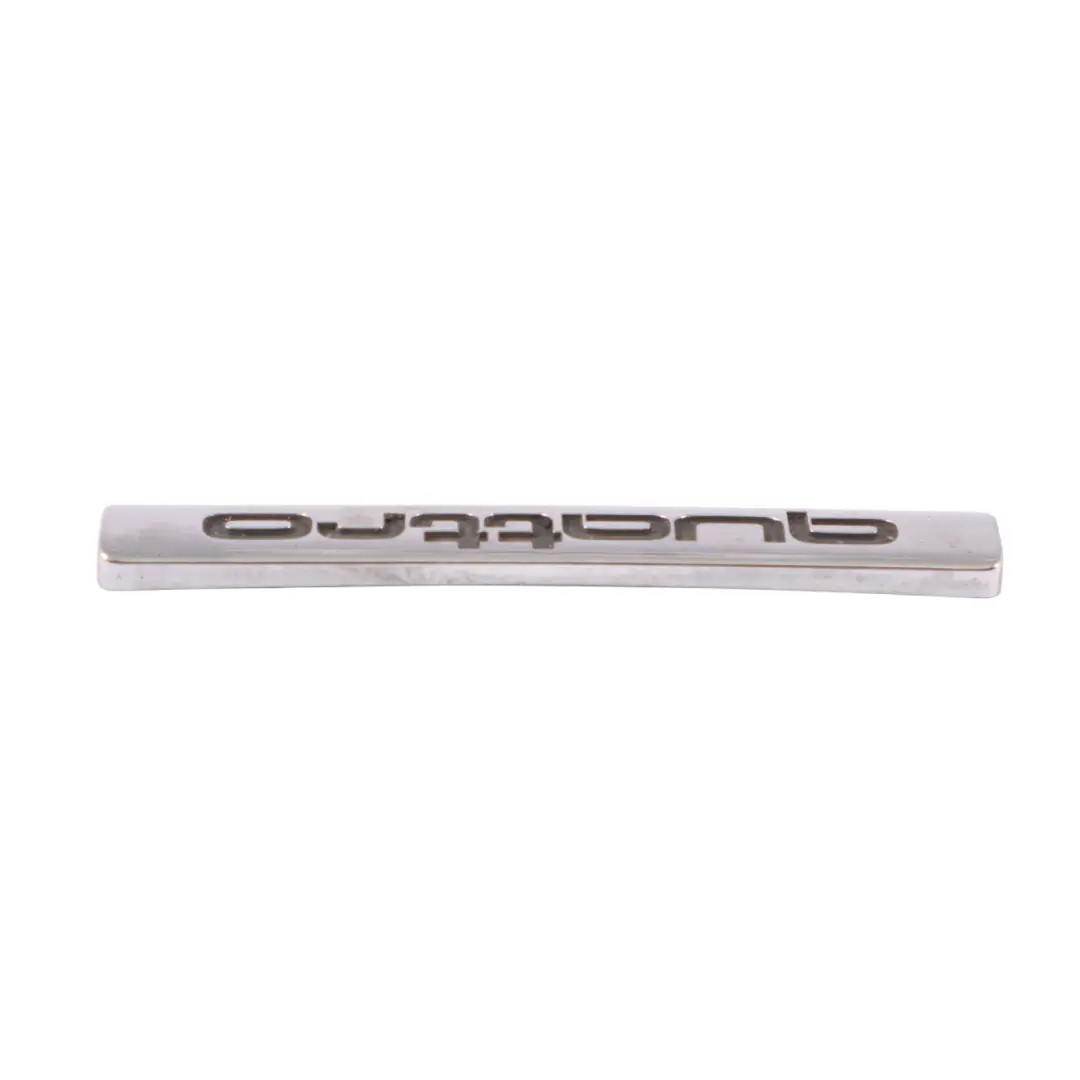 Audi Q5 8R portellone posteriore bagagliaio emblema logo QUATTRO - SKU 4B0853737D - Numero di parte 4B0853737D