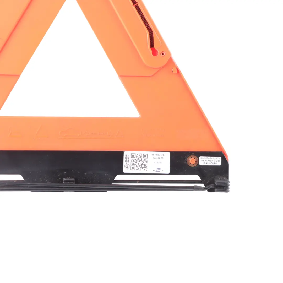 Audi A4 B7 Triangle Pliable D'Avertissement D'Urgence En Cas De Panne - SKU 4B5860251E - Numéro de pièce 4B5860251E