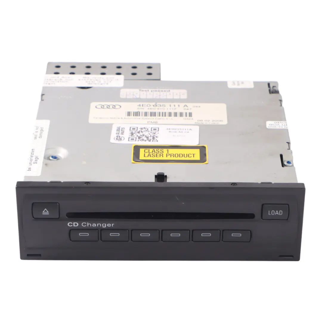 Audi A6 C6 6-disc Compact CD Changer - SKU 4E0035111A - Part number 4E0035111A