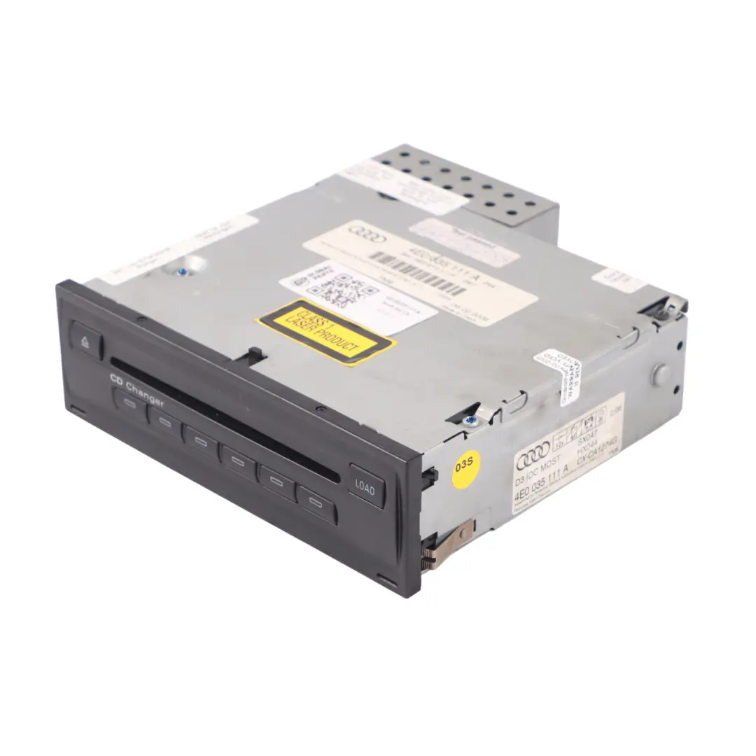 Audi A6 C6 6-disc Compact CD Changer - SKU 4E0035111A - Part number 4E0035111A