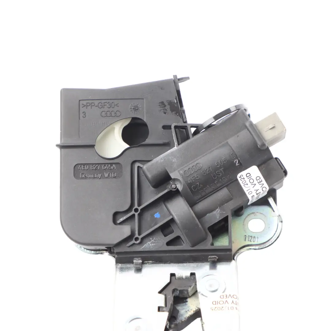 Audi A4 B8 Serratura Portellone Meccanismo Chiusura Posteriore - SKU 4E0827645A - Numero di parte 4E0827645A