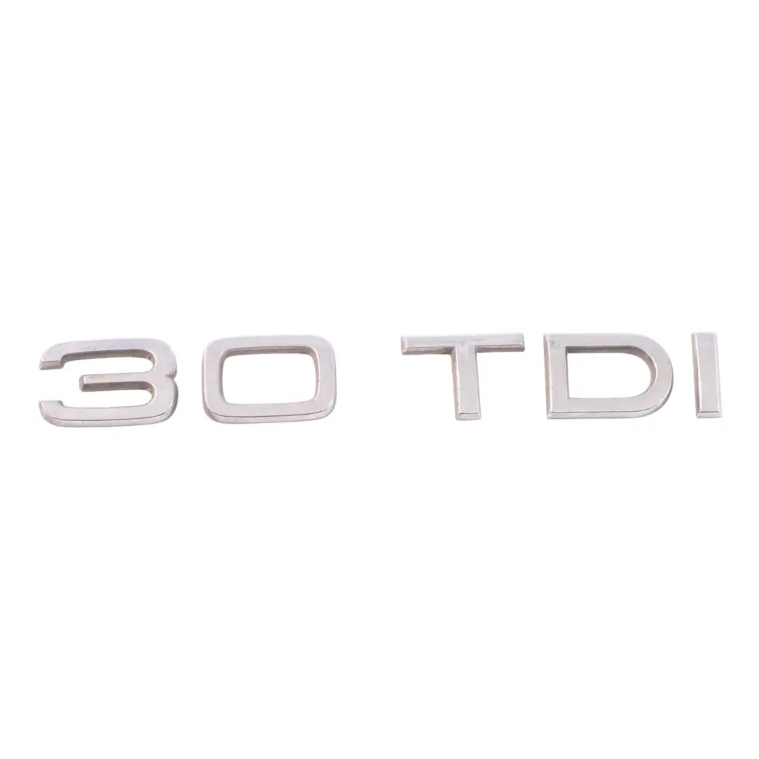  Emblème hayon couvercle coffre arrière Audi Q7 4L 3 0 TDI Lettrage - SKU 4E0853743G - Numéro de pièce 4E0853743G
