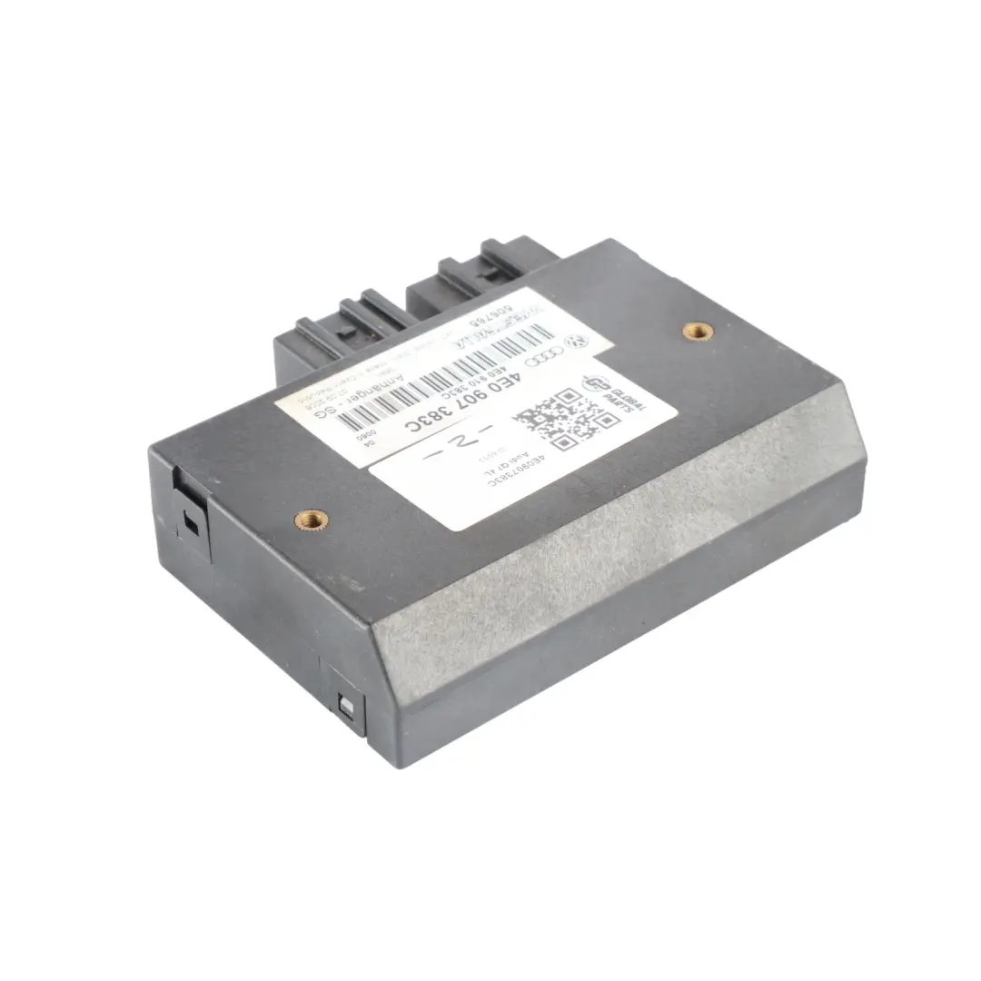 Trailer Hook Tow Bar Control Module Unit to Audi Q7 4L with Part number 4E0907383C Audi Q7 4L Trailer Hook Tow Bar Control Module Unit - SKU 4E0907383C - Part number 4E0907383C