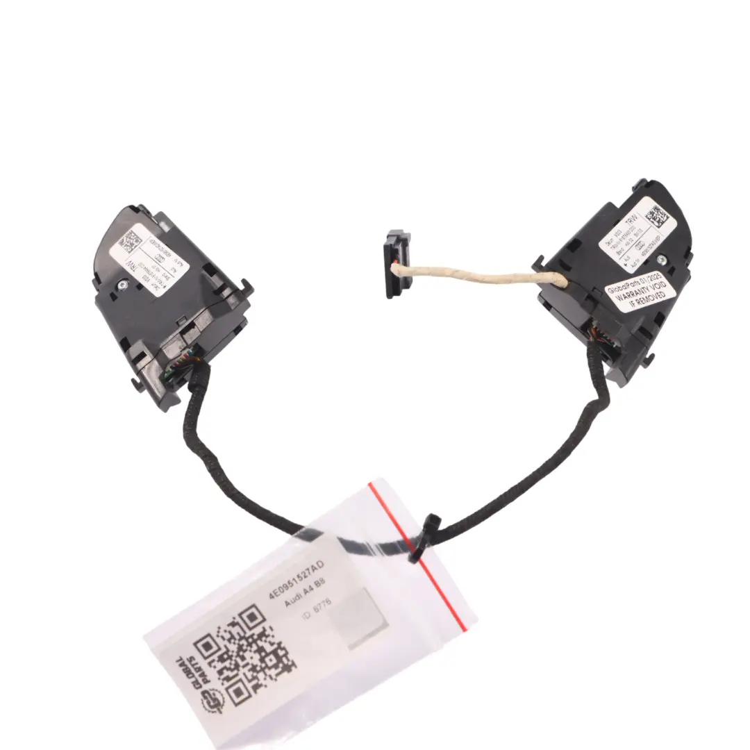 Volant Multifonction Boutons de Commande pour Audi A4 B8 à propos du numéro de pièce 4E0951527AD Audi A4 B8 Volant Multifonction Boutons de Commande - SKU 4E0951527AD - Numéro de pièce 4E0951527AD