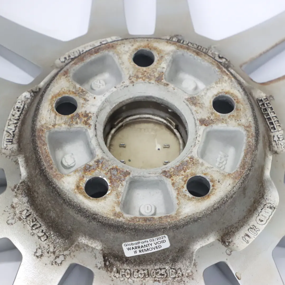 Audi A6 C6 Jante argentée alliage 19" 8,5J ET:48 Twin Spoke Le Mans - SKU 4F0601025BA-2 - Numéro de pièce 4F0601025BA