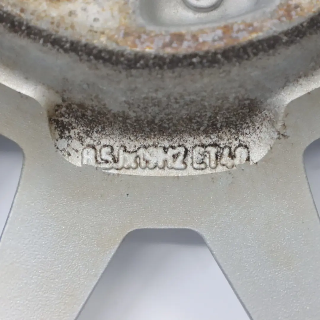 Audi A6 C6 Silver Wheel Alloy Rim 19" 8,5J ET:48 Twin Spoke Le Mans - SKU 4F0601025BA-2 - Part number 4F0601025BA