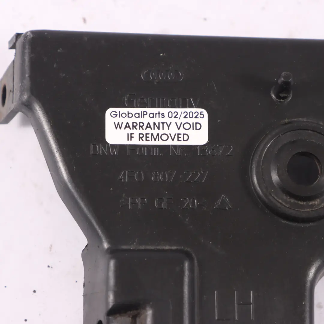 Audi A6 C6 Front Bumper Left N/S Mount Bracket Holder Support - SKU 4F0807227 - Part number 4F0807227