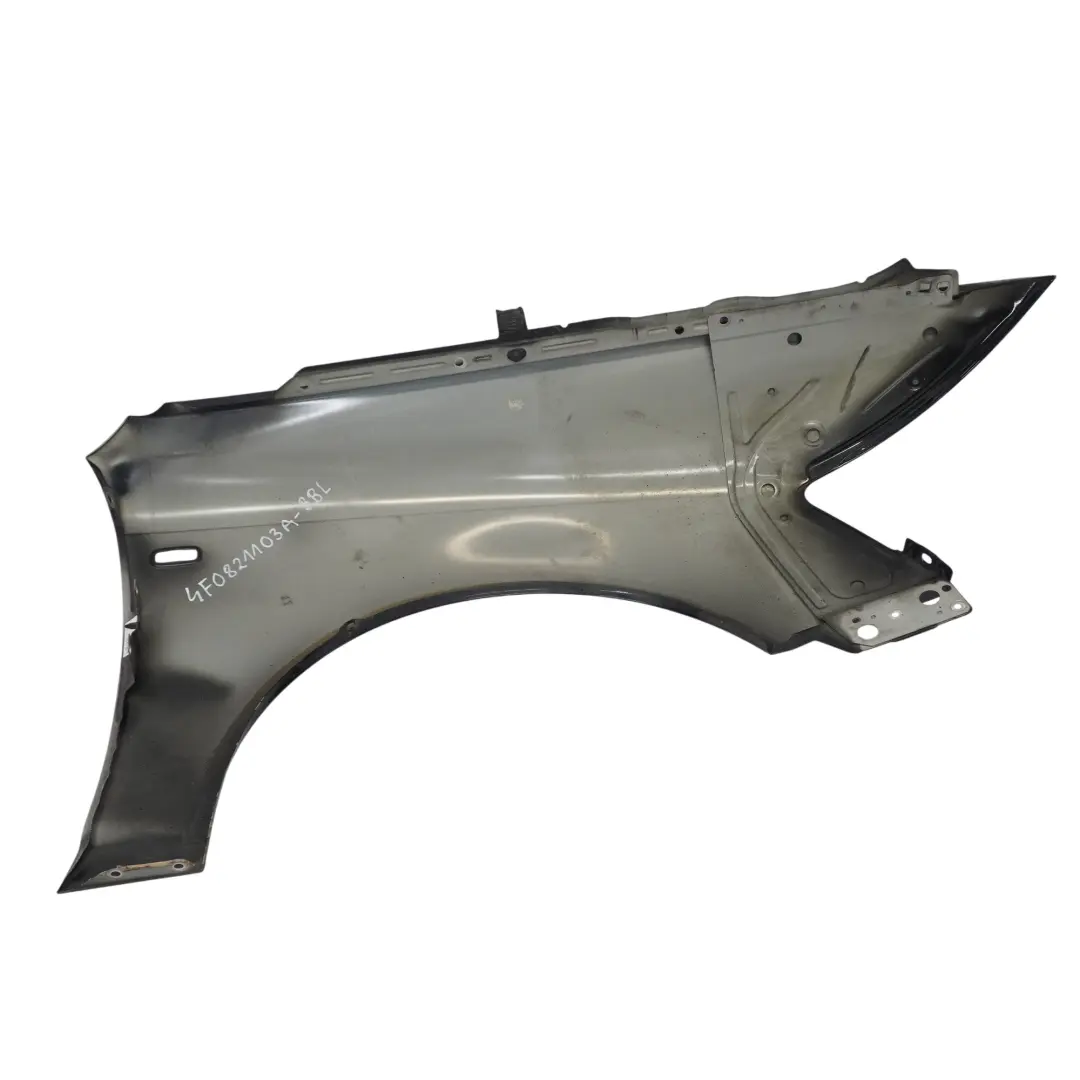 Audi A6 C6 Side Panel Front Left N/S Wing Fender Brilliant Black Metallic - Y9B - SKU 4F0821103A-BBL - Part number 4F0821103A