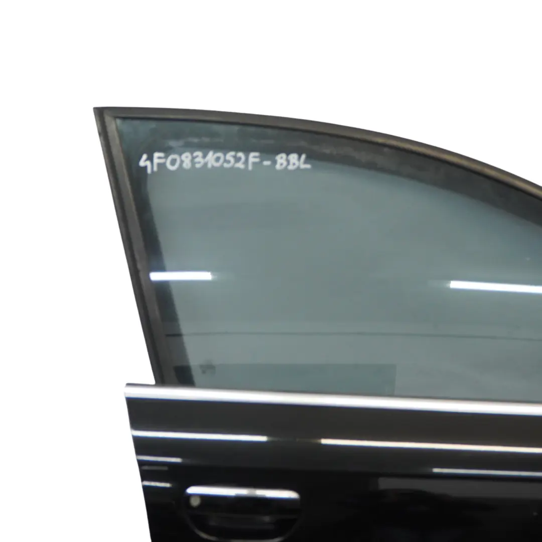 Audi A6 C6 Porte Avant Droite Brilliant Black Metallic Noir - Y9B - SKU 4F0831052F-BBL - Numéro de pièce 4F0831052F