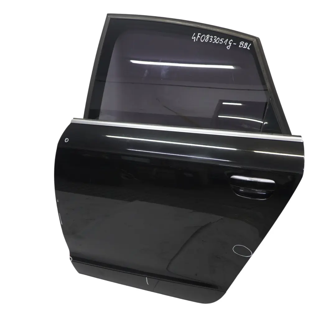Arrière Gauche Brilliant Black Metallic Noir - Y9B pour Audi A6 C6 Avant Porte à propos du numéro de pièce 4F0833051G Audi A6 C6 Avant Porte Arrière Gauche Brilliant Black Metallic Noir - Y9B - SKU 4F0833051G-BBL - Numéro de pièce 4F0833051G