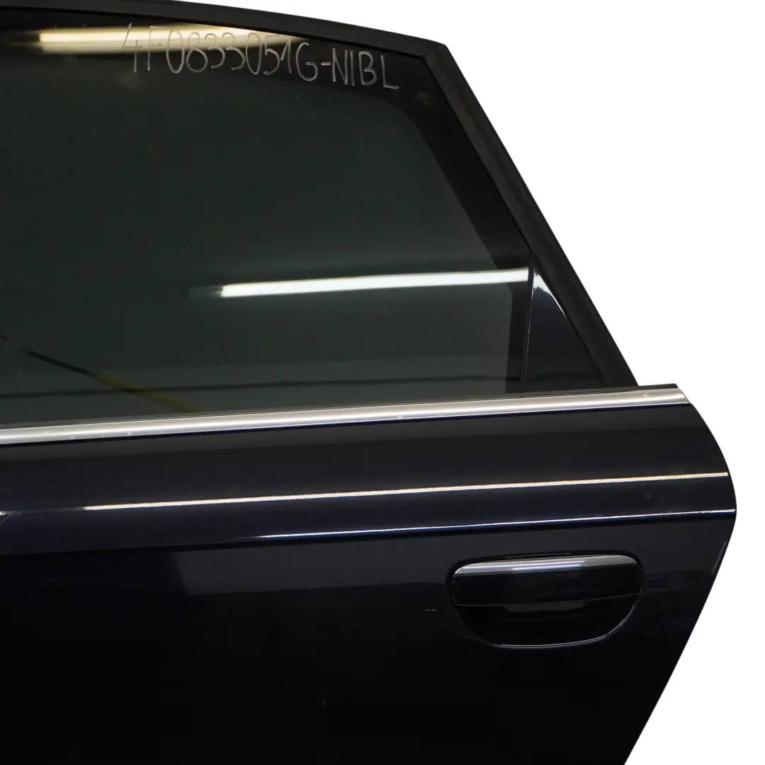 Door Left N/S Covering Night Blue Pearl - Z5D to Audi A6 C6 Avant Rear with Part number 4F0833051G Audi A6 C6 Avant Rear Door Left N/S Covering Night Blue Pearl - Z5D - SKU 4F0833051G-NIBL - Part number 4F0833051G